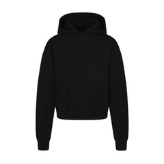 COTTON FLEECE HOODIE | ONYX
