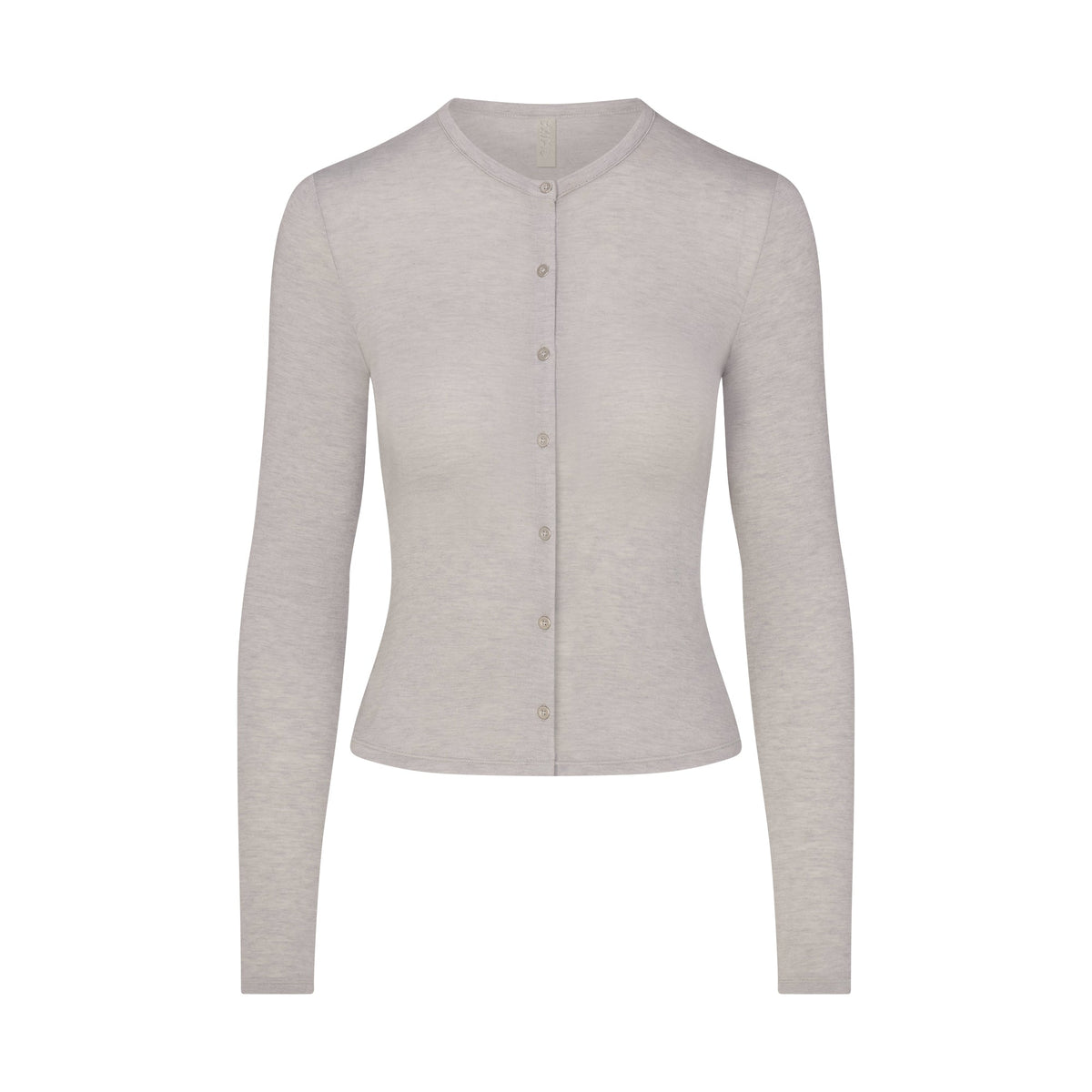 SHEER MODAL CARDIGAN | HEATHER GREY