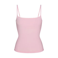 COTTON JERSEY SCOOP NECK CAMI | CHERRY BLOSSOM