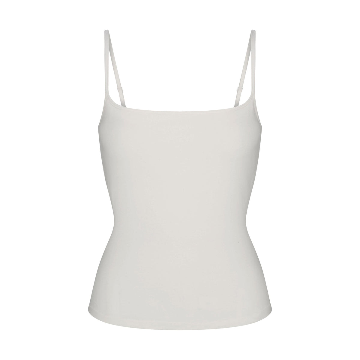 COTTON JERSEY SCOOP NECK CAMI | MARBLE