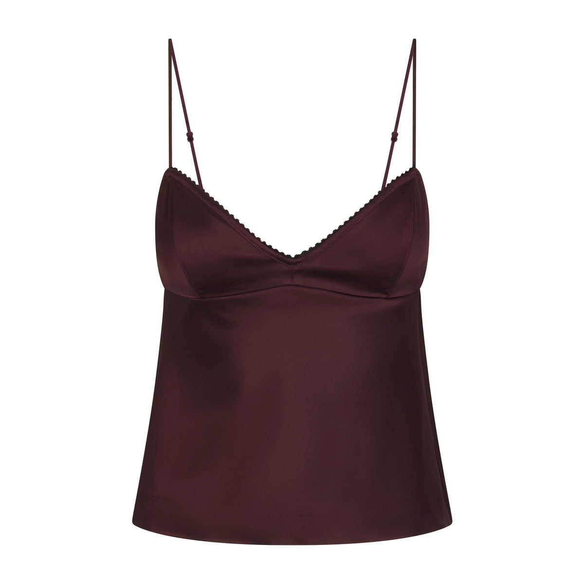SATIN CAMI | CURRANT