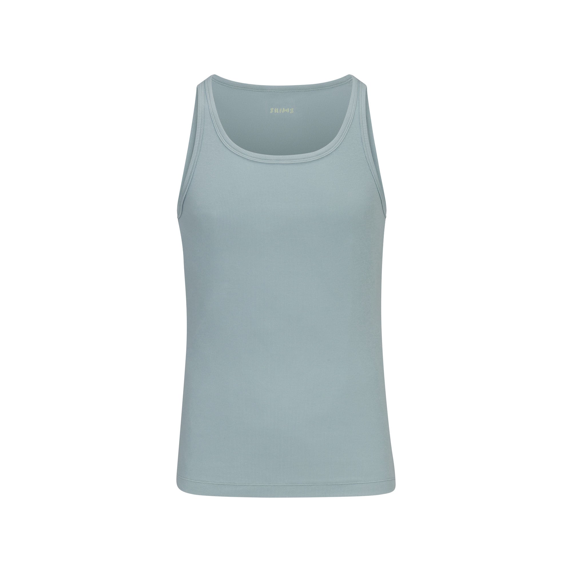 SKIMS COTTON MENS RIB TANK 3-PACK | VERDANT DARK SEPIA MULTI
