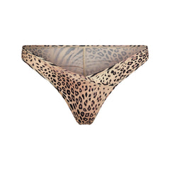 FITS EVERYBODY WRAP DIPPED TANGA | SAND MULTI ANIMAL