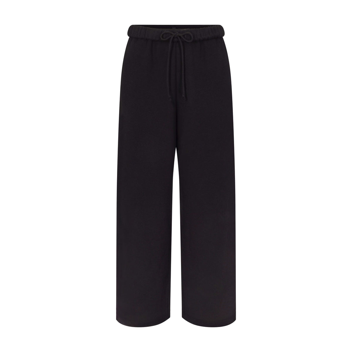 COTTON FLEECE CLASSIC STRAIGHT LEG PANT | ONYX