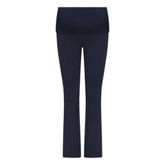 COTTON JERSEY MATERNITY FOLDOVER PANT | NAVY