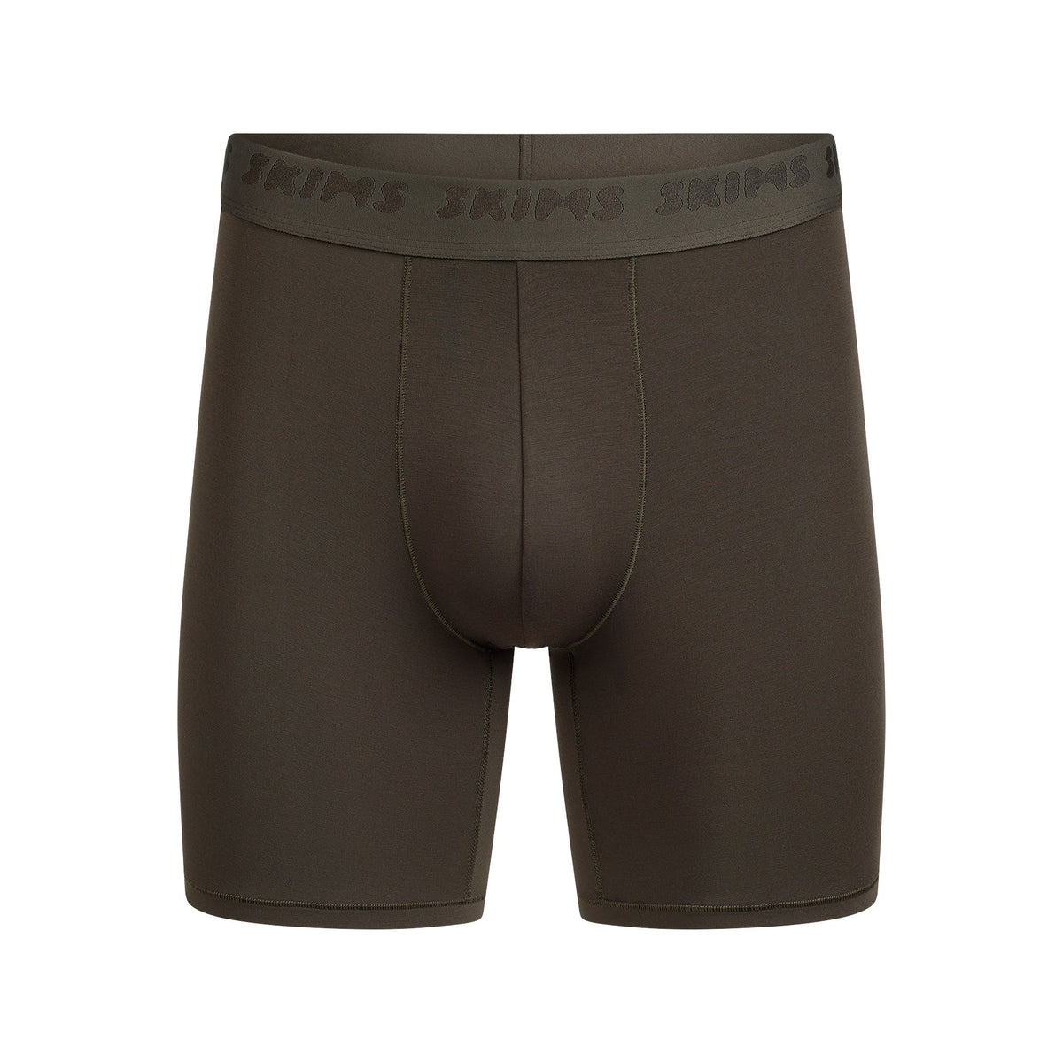 SKIMS STRETCH MENS 5" BOXER BRIEF | LODEN