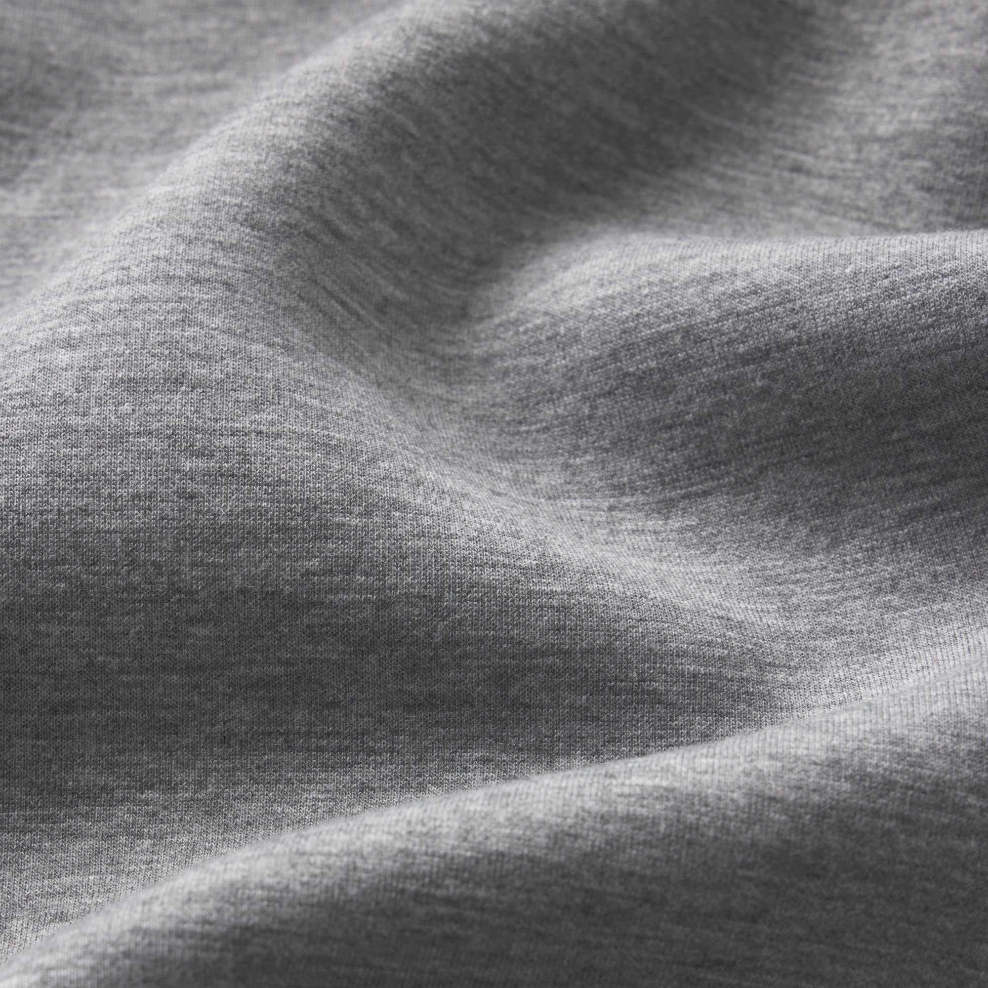 NEOPRENE OUTERWEAR OVERSIZED MOCK NECK JACKET | DARK HEATHER GREY