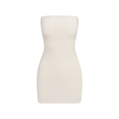 COTTON JERSEY MINI TUBE DRESS | MARBLE