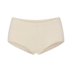 LIGHTWEIGHT COTTON LACE BOY SHORT | BUTTER TONAL