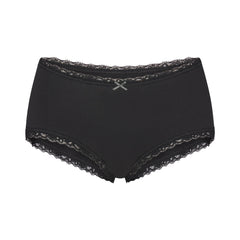 LIGHTWEIGHT COTTON LACE BOY SHORT | SOOT