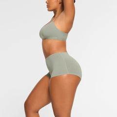 COTTON JERSEY BOY SHORT | MINERAL