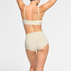 COTTON JERSEY BOY SHORT | BONE