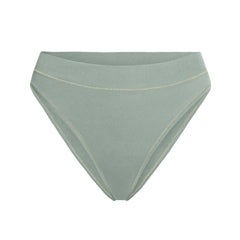 COTTON JERSEY CHEEKY TANGA | MINERAL
