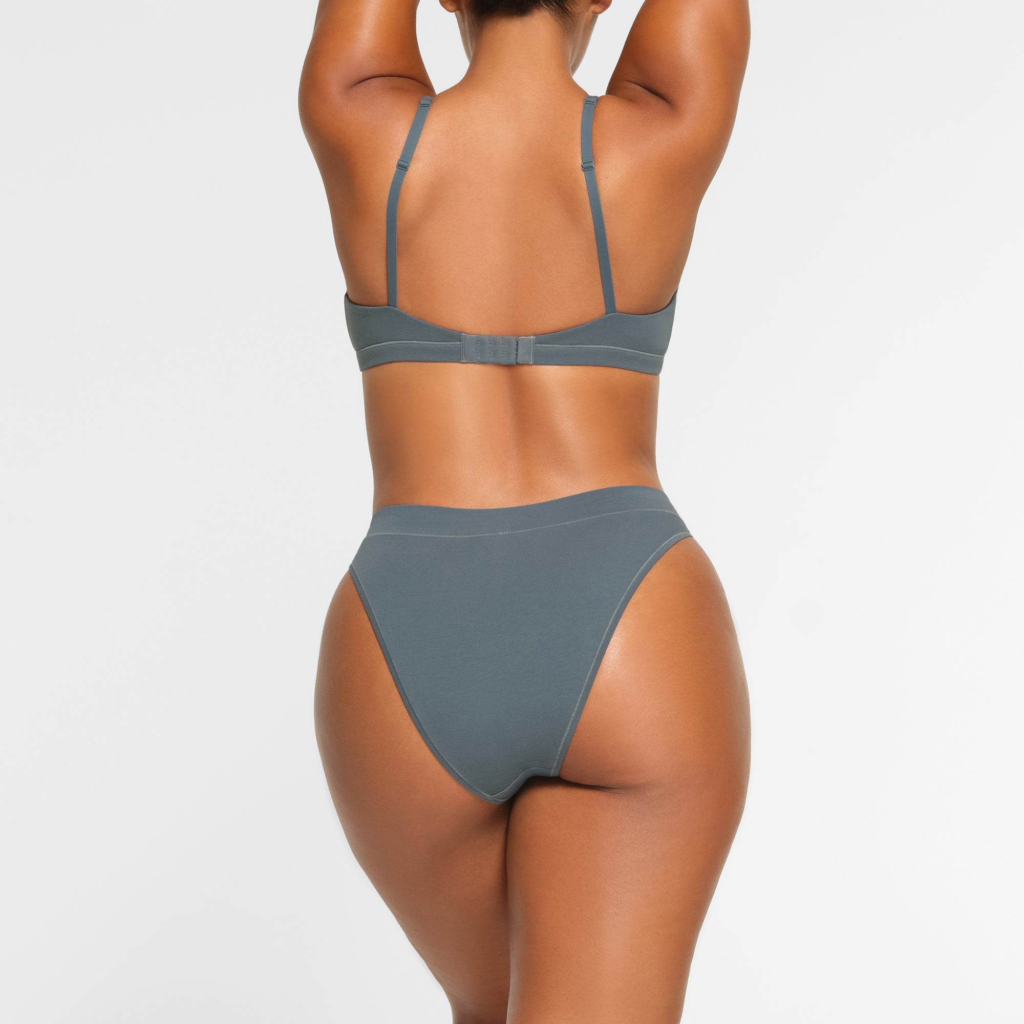 COTTON JERSEY CHEEKY TANGA | KYANITE