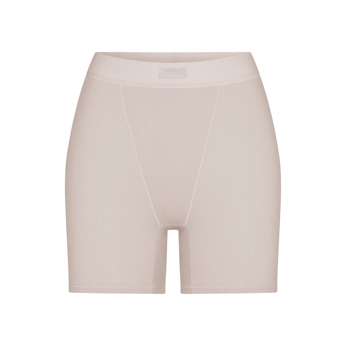 COTTON RIB BOXER | STONE