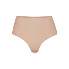 FITS EVERYBODY HIGH-WAISTED THONG | CLAY