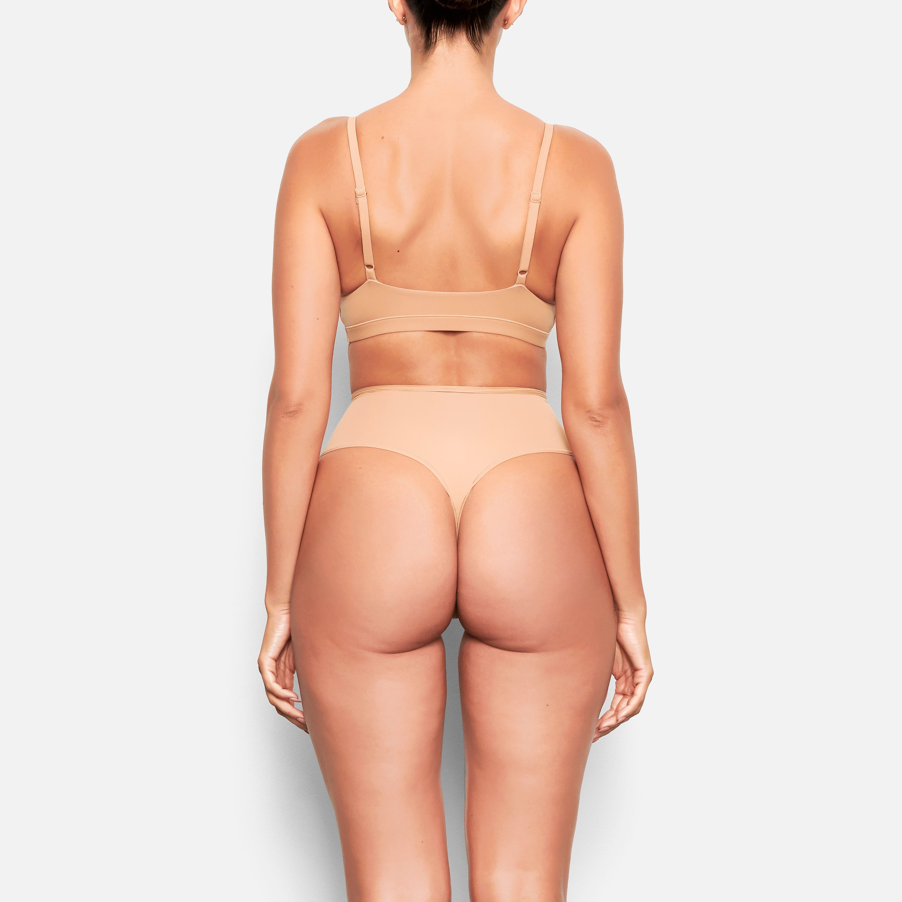 FITS EVERYBODY HIGH-WAISTED THONG | OCHRE