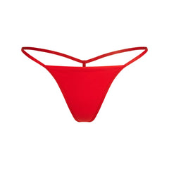 FITS EVERYBODY T-STRING THONG | CHERRY