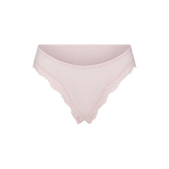 FITS EVERYBODY LACE CHEEKY TANGA 5-PACK | IVORY PEARL BOW MULTI