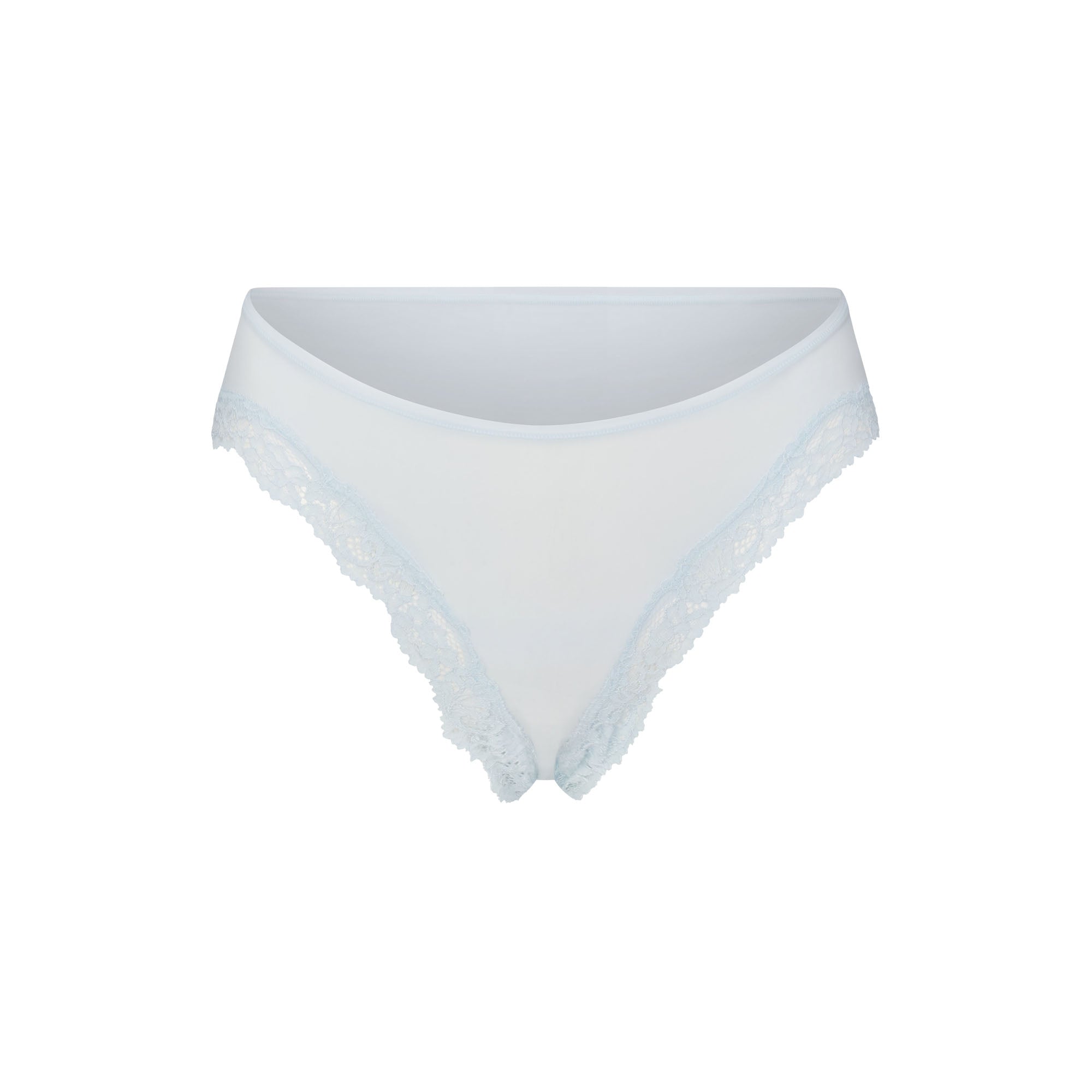 FITS EVERYBODY LACE CHEEKY TANGA 5-PACK | IVORY PEARL BOW MULTI
