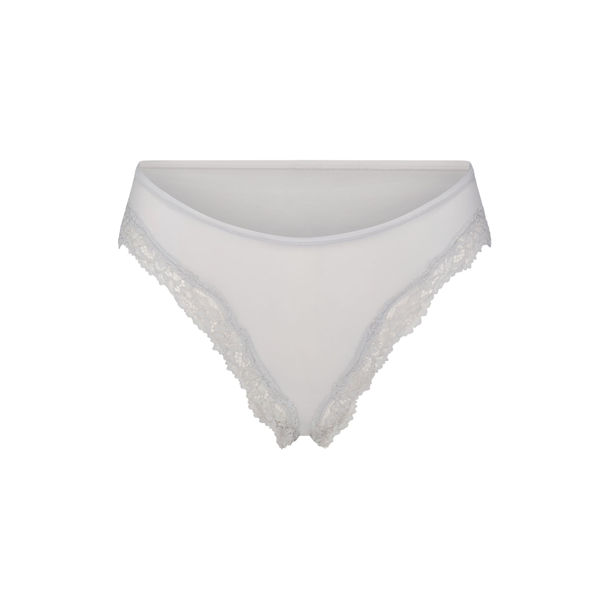 FITS EVERYBODY LACE CHEEKY TANGA 5-PACK | IVORY PEARL BOW MULTI