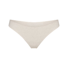 LIGHTWEIGHT COTTON THONG | OATMEAL HEATHER