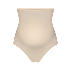 FITS EVERYBODY MATERNITY HIGH-WAISTED THONG | SAND
