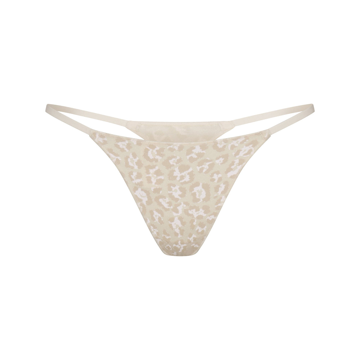 LIGHTWEIGHT COTTON STRING THONG | DELTA LEOPARD