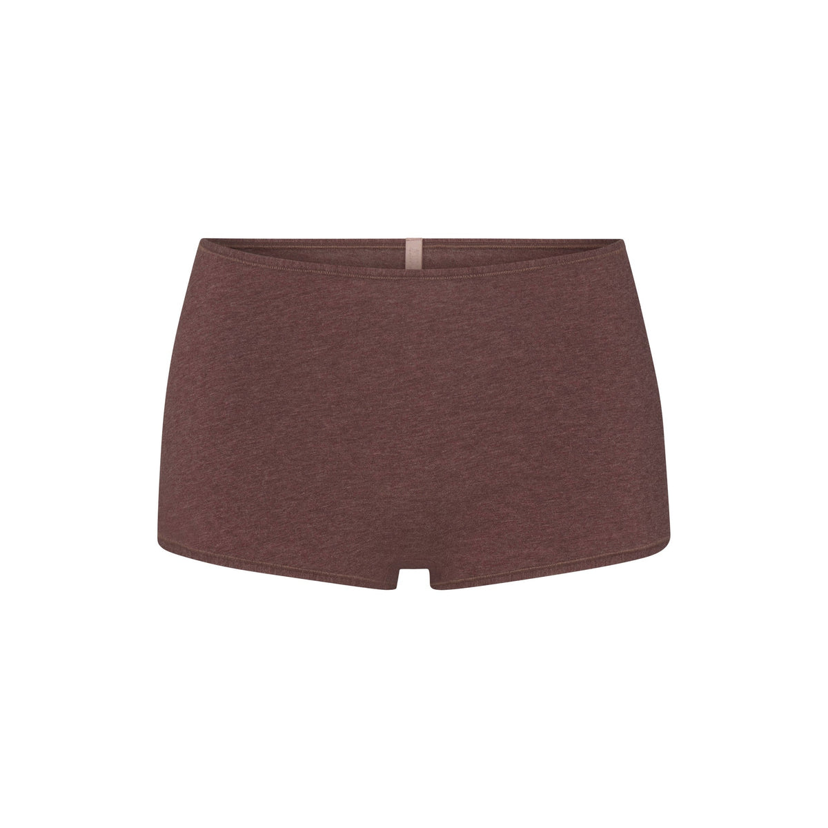 EVERYDAY COTTON BOY SHORT | COCOA HEATHER
