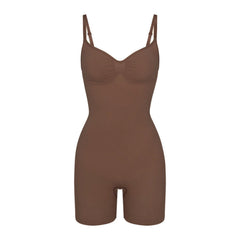 SEAMLESS SCULPT MID THIGH BODYSUIT | JASPER
