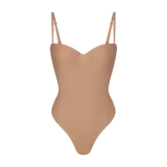 SKIMS BODY UNDERWIRE THONG BODYSUIT | SIENNA