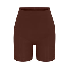 SEAMLESS SCULPT MID THIGH SHORT | COCOA
