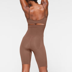 SEAMLESS SCULPT HIGH-WAISTED ABOVE THE KNEE SHORT | JASPER