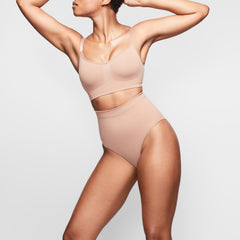 SEAMLESS SCULPT MID WAIST BRIEF | SIENNA