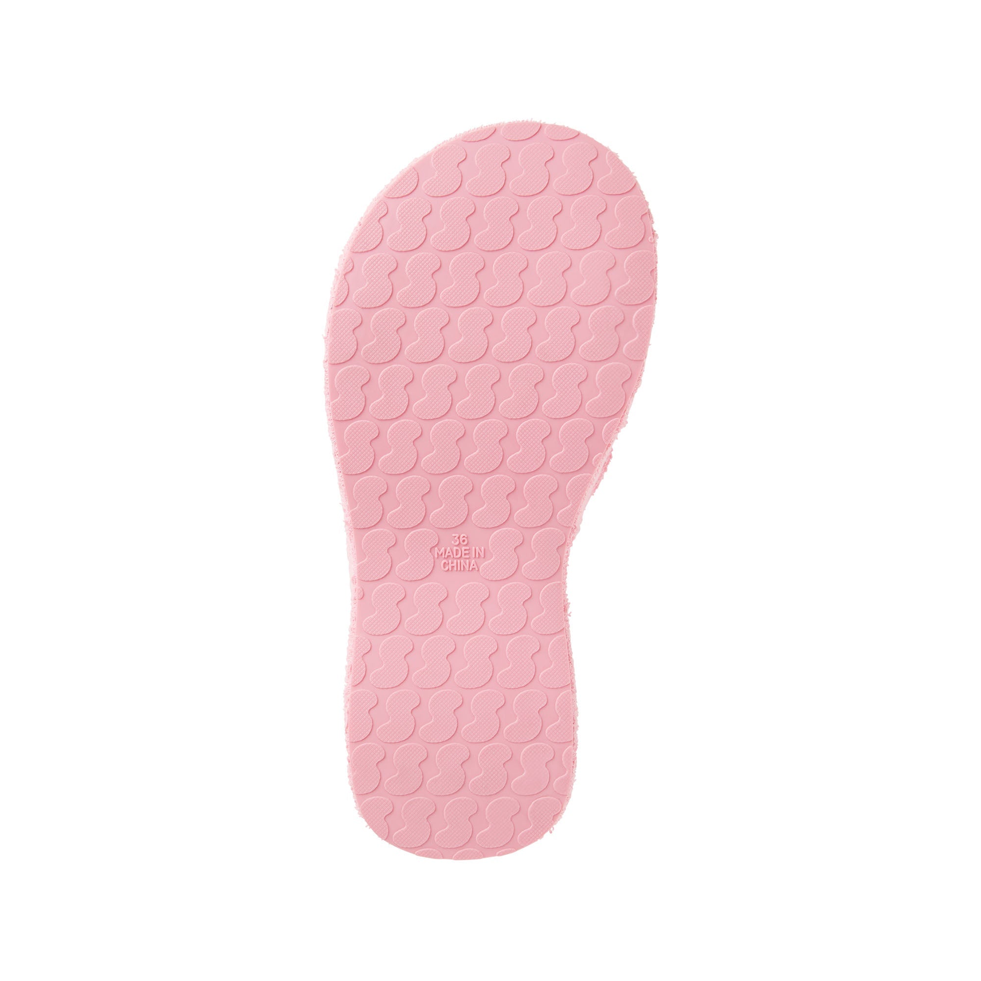 TERRY PLATFORM SANDAL | MELON