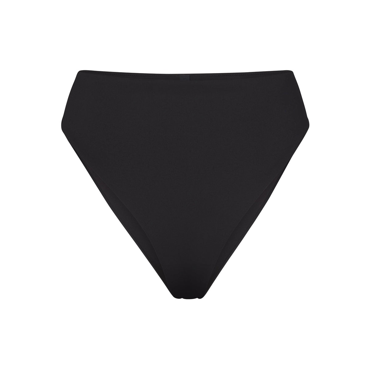 SIGNATURE SWIM HIGH-WAISTED BIKINI BOTTOM | ONYX