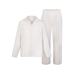 JERSEY SLEEP MENS SLEEP SET | LIGHT HEATHER GREY