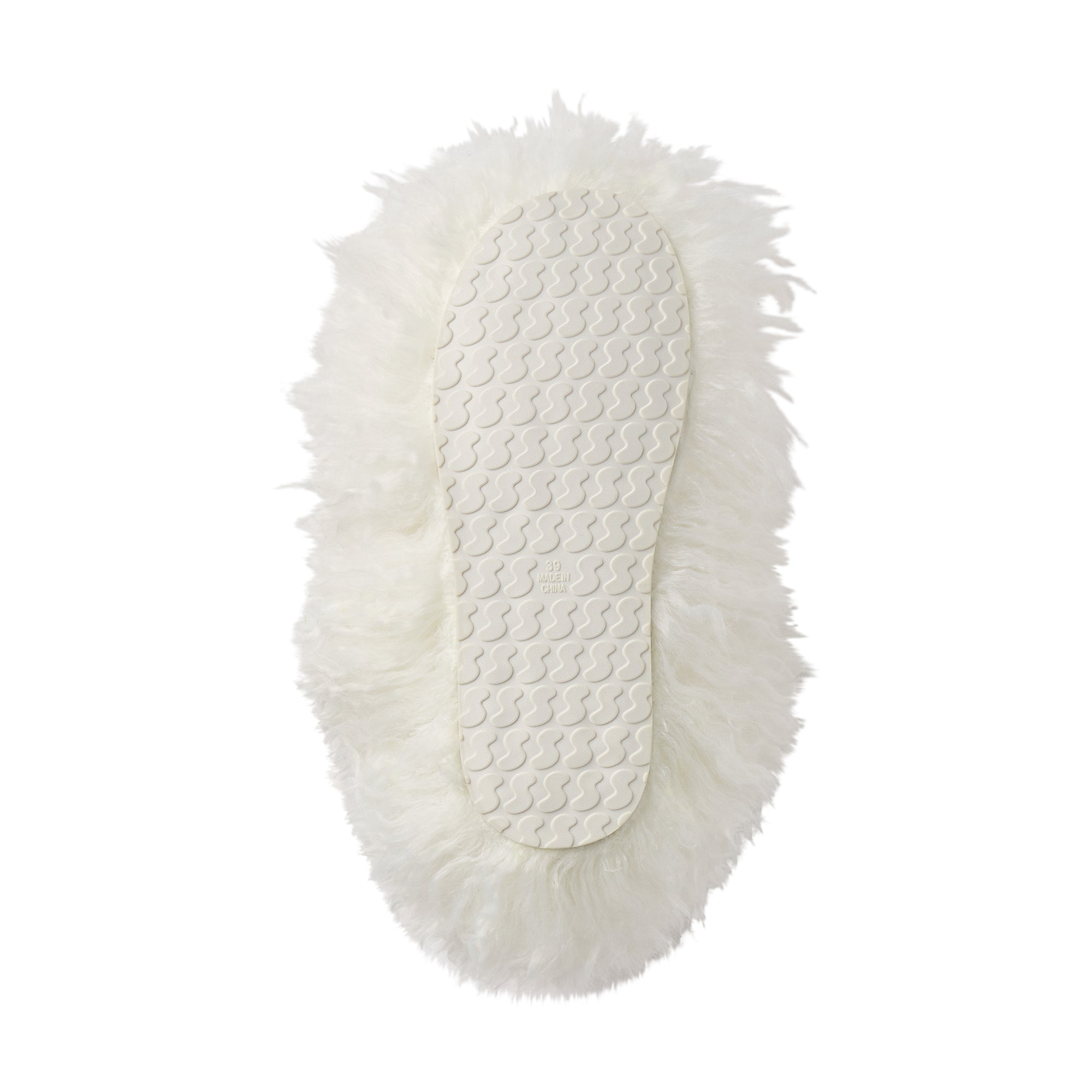 FAUX FUR SHAGGY BOOT | MARBLE