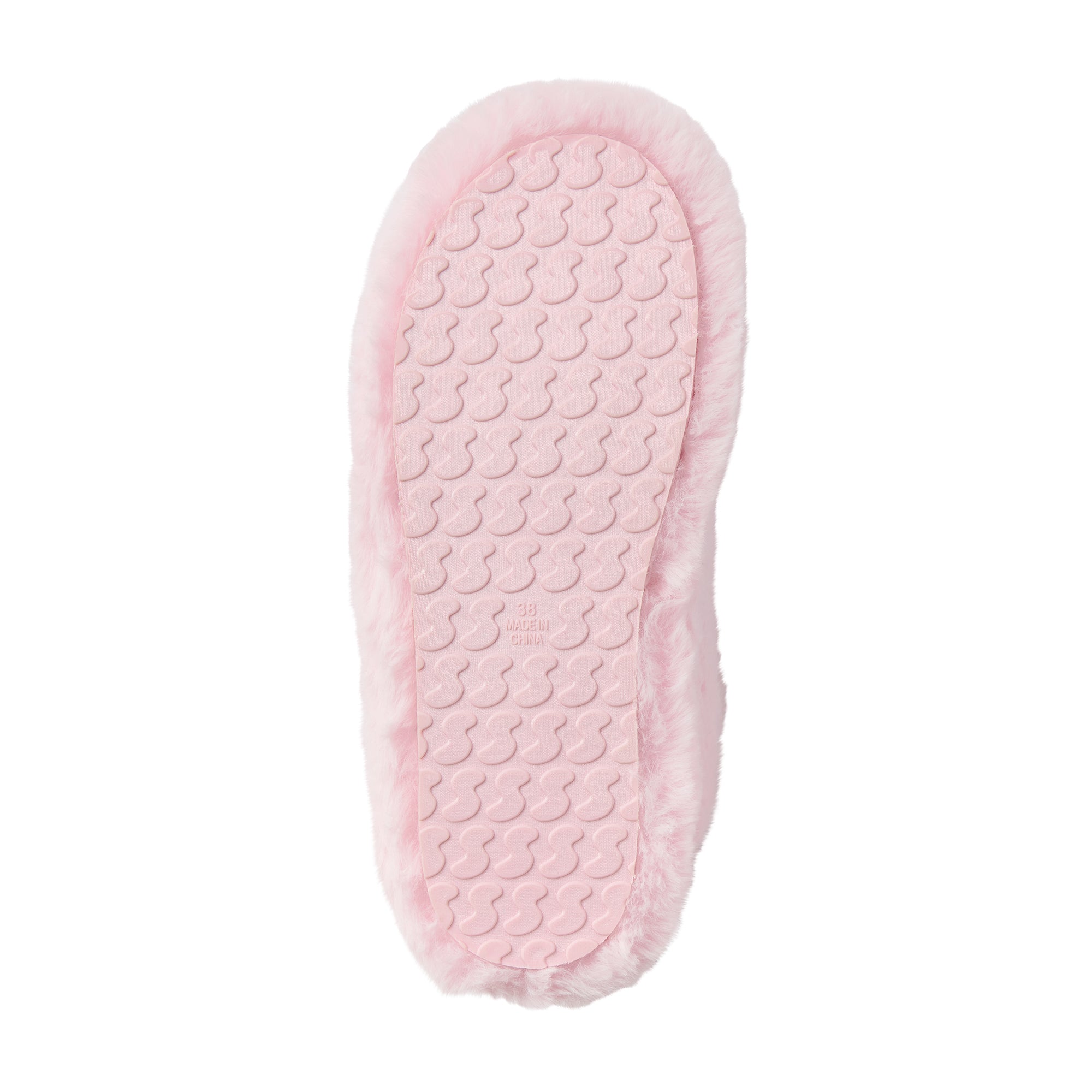 FAUX FUR SLIPPER | CHERRY BLOSSOM