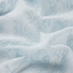 STRETCH LACE SCOOP NECK BODYSUIT | POWDER BLUE