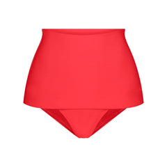 ICONIC SWIM CONVERTIBLE BIKINI BOTTOM | CARMINE