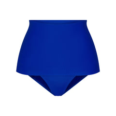 ICONIC SWIM CONVERTIBLE BIKINI BOTTOM | COBALT