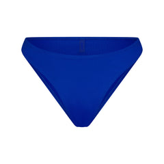 ICONIC SWIM HIGH LEG BIKINI BOTTOM | COBALT