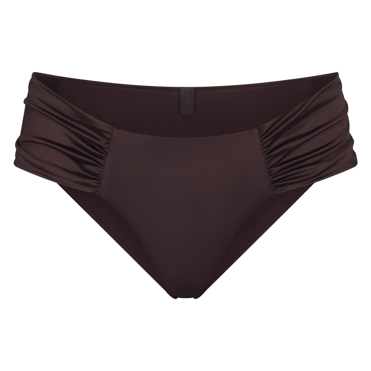 SATIN SWIM RUCHED BIKINI BOTTOM | PHOENIX