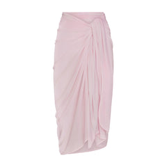 SWIM COVER-UPS SHEER SARONG | SOFT BLUSH