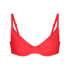ICONIC SWIM UNDERWIRE BIKINI TOP | CARMINE