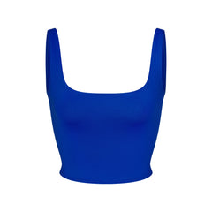 ICONIC SWIM TANK BIKINI TOP | COBALT