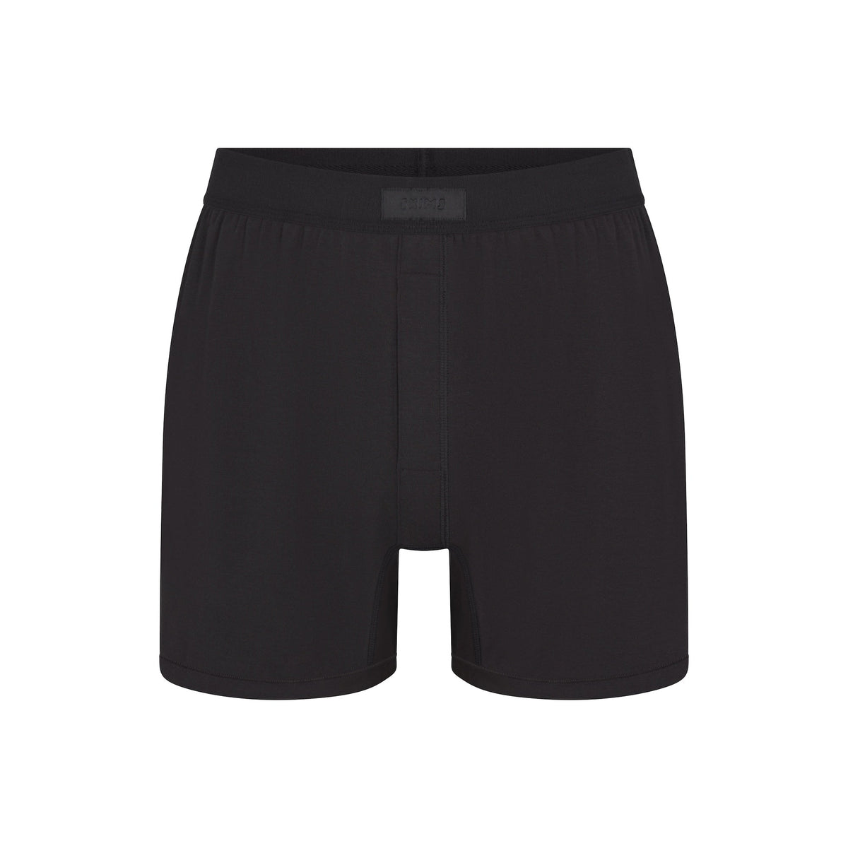 SKIMS COTTON MENS KNIT BOXER | ONYX
