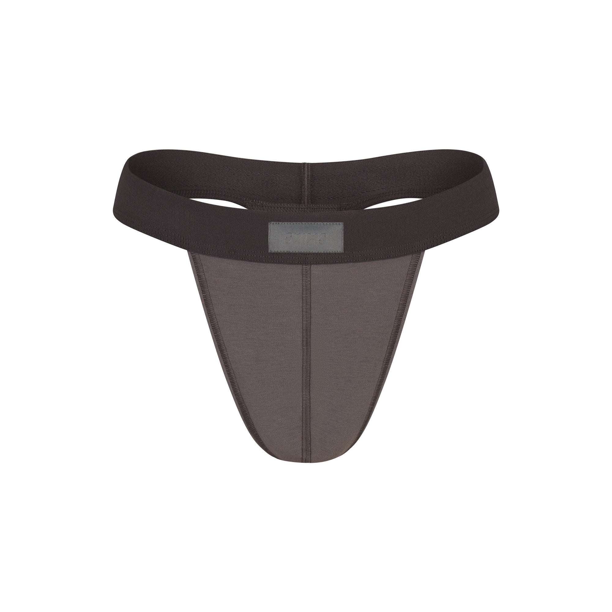 SKIMS COTTON MENS THONG | WASHED GUNMETAL