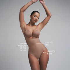 SKIMS BODY CORE SCULPT HIGH-WAISTED BRIEF | SAND